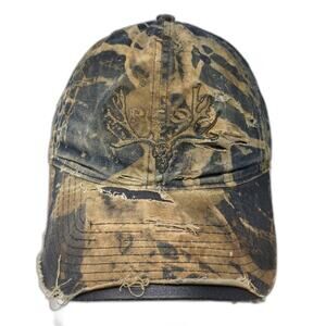 RCO Strapback Hat Multicolor One Size Embroidered Camo Hunting Outdoor